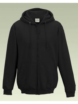 AWD Zip through Black Zoodie Jackets