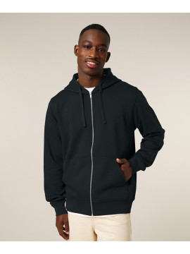 SX257 Premium Organic Cotton & Recycled Polyester Zip Hoodie